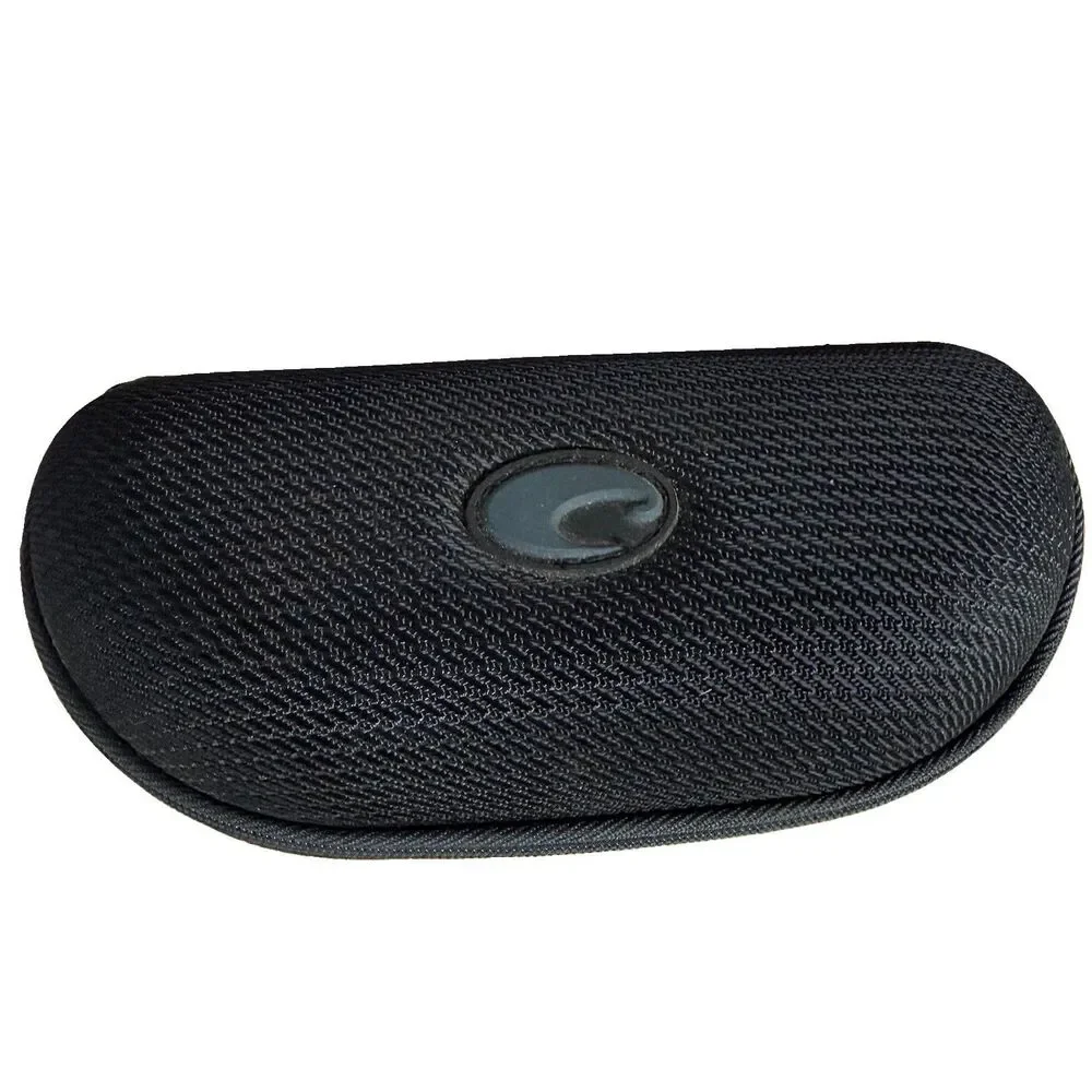 Costa Del Mar Case Zippered Sunglass Hard Case Clamshell Glasses Case/Wipe Only